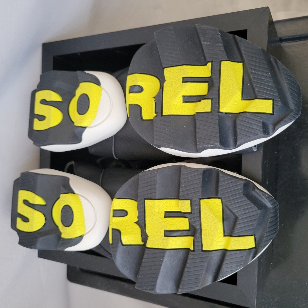Sorel Kinetic Impact Slingback Sandal Black 5.5 - Picture 10 of 12